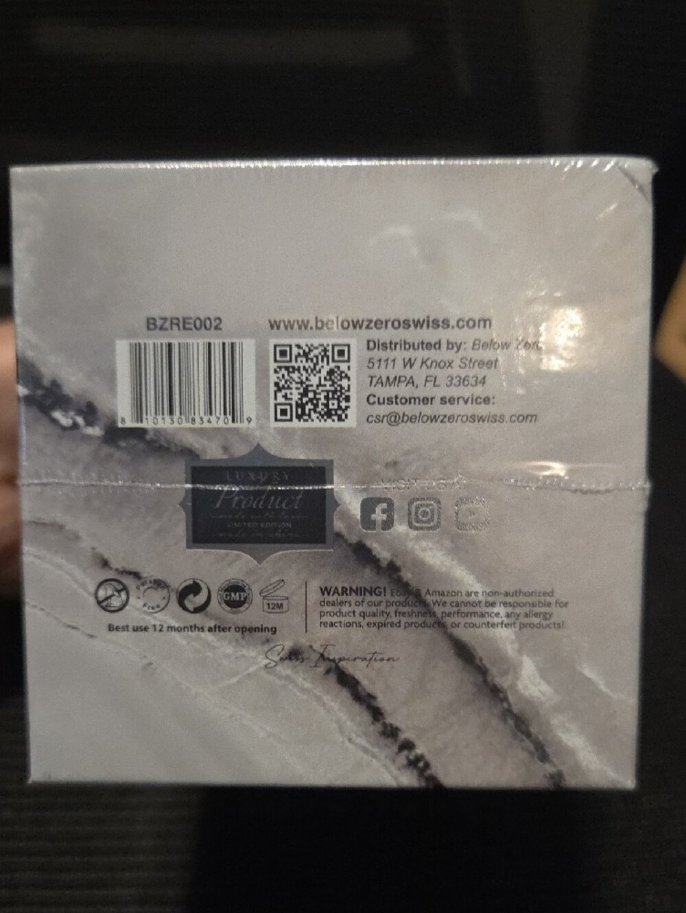 Below Zero Arctic Rescue Eye Serum Concentrate — White - Picture 5 of 5